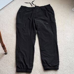 Eddie Bauer black Stretch Fleece Lined Pants Size 16